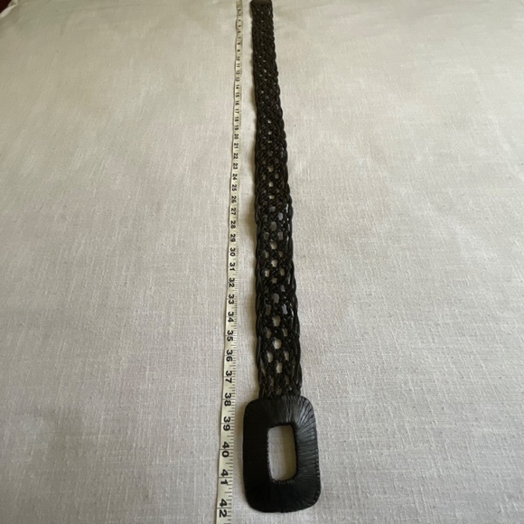 Motif 56 Handmade In Marocco Woven Adjustable Leather Boho Belt… main image 12